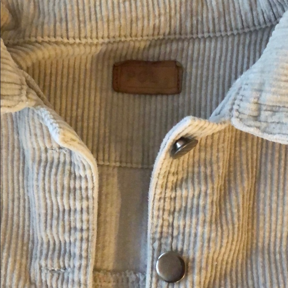 POL distressed corduroy jacket